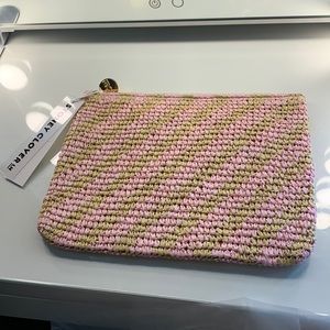 Stoney Clover Woven Flat Pouch